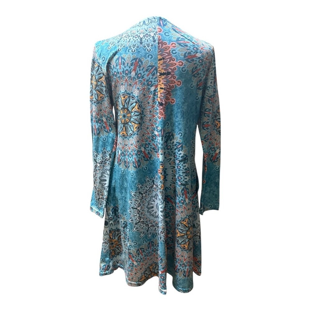 Multicolor Mandala Print Dress - Picture 5 of 6